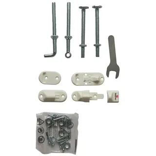 BabyDan Fittings for MultiDan / Lena Safety Gate Wood White