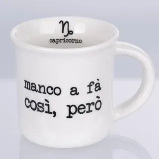 Villa d'Este Home Tivoli Espressotasse 90 ml Porzellan Steinbock S.P.Q.eRe Sternzeichen