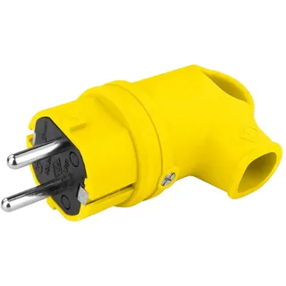 TP Electric Gummistecker mit Griff 16A 230V Stecker gelb 3101-302-0700