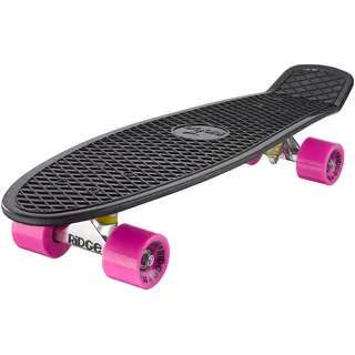 Ridge PB-27-Black-Pink Skateboard, Black/Pink, 69 cm