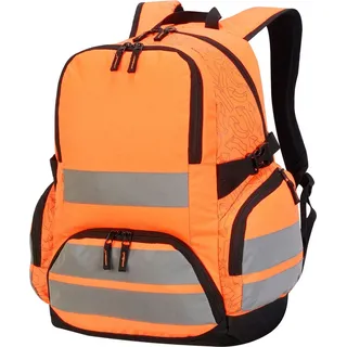 Shugon London Pro Hi-Vis Rucksack BC3875 (Einheitsgröße) (Orange) - Orange