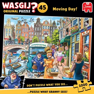 JUMBO Spiele Wasgij Original 45, Moving Day 1000
