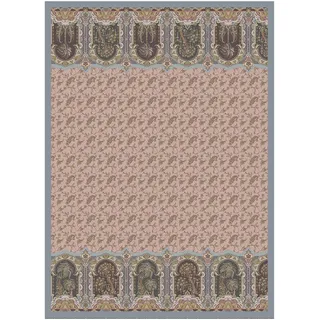 Bassetti Plaid Piazza dei Normanni P1 Rosa Baumwolle, Größe: 180cm x 250cm, 9314444