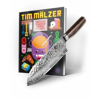 KAI Shun Premier Tim Mälzer Santokumesser 18 cm Braun/Silber