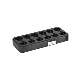 Duni LED-Ladestation 40 x 15,2 cm Schwarz,