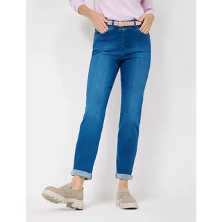 RAPHAELA by BRAX Damen, Schlupfhose Style LAVINA JOY STONED, denim blau, Gr. 46K