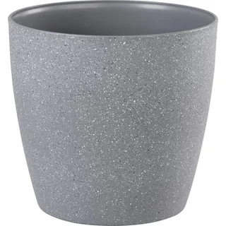 Blumentopf Strend Pro Stone, 28x26 cm, grau, Stein-Effekt