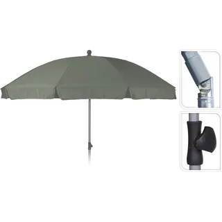 Sonnenschirm SOLE BH 250x255 cm grau Ampelschirm Gartenschirm - Grün