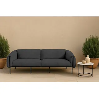 Home Affaire Lumi 3-Sitzer Outdoor Gartensofa grau