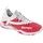 Hallen-Sport-Schuhe weiß rot