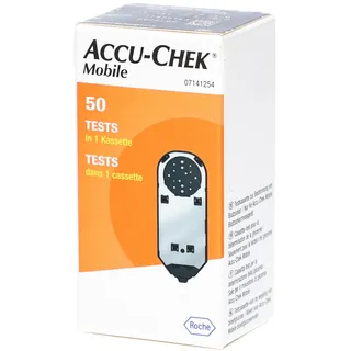 Accu-Chek® Mobile Testkassette Teststreifen 50 St 50 St Teststreifen