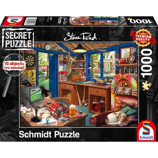 Schmidt Spiele Schmidt 59977 - Steve Read, Vaters Werkstatt, 1000 Teile