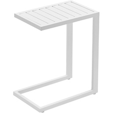 Bild Aluminium Tisch White, Weiß-Weiß