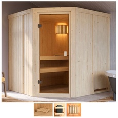 Bild von Sauna »Hilda«, ohne Ofen, beige