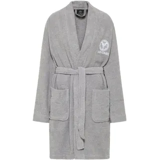 Carlo Colucci Bademantel Vito Damen - L - silber