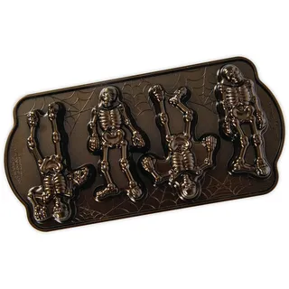 Nordic Ware Backform Spooky Skeleton Cakelet Backform