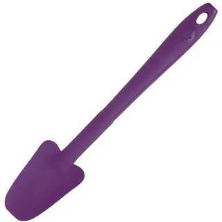 Kochblume Restelöffel S | Premium-Silikon & BPA frei| Hitzebeständig | Spülmaschinenfest | 20cm | Farbe: lila
