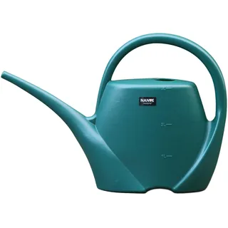 Folpus Gießkanne 3 Liter für Haus & Garten, Blumengießkanne aus hochwertigem Kunststoff, Gartengießkanne mit langem Auslauf, Handliche Gießkanne Ideal zum Gießen von Pflanzen, Blumen & Bäumen, Grün