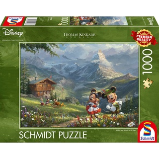 Schmidt Spiele Mickey & Minnie in den Alpen 59938