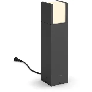 Philips GardenLink Arbour Wegeleuchte, Niedervolt, 2700K, Anthrazit, 1-er Pack