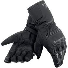 Dainese-TEMPEST UNISEX D-DRY LONG Handschuhe, Schwarz/Schwarz, Größe XXXS