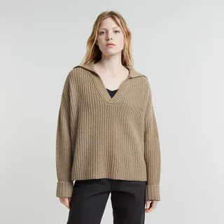 G-Star Heavy Knitted Loose beige - Damen. - S