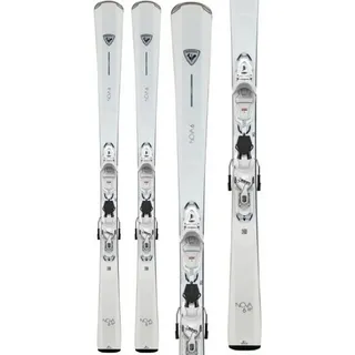 Rossignol Nova 6 Damen Skiset Weiß/Silber 149 cm