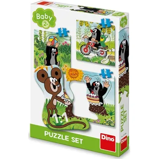 DINO Toys Puzzle baby 3-5 - Maulwurf auf der Wiese