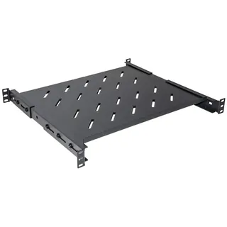 Connetto RIPIANO VERBINDUNG FÜR ARMADIO Rack 19" ausziehbar 350 mm mit 4 Haken schwarz