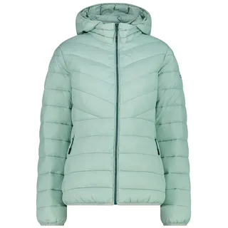 CMP Woman Jacket Zip Hood Jade - S
