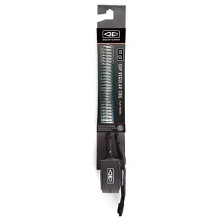Ocean & Earth Sup/longboard Coil Regular Diamond Flex Surfleash - Black - 9 ́0 ́ ́