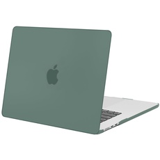 MOSISO Hülle Kompatibel mit MacBook Air 15 Zoll 2023 2024 Freigabe M3 A3114 M2 A2941 Chip mit Liquid Retina Display & Touch ID, Schützend Plastik Hartschale Case Cover, Smaragdgrün