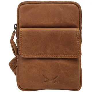 Sansibar SYLT Umhängetasche Leder Brown