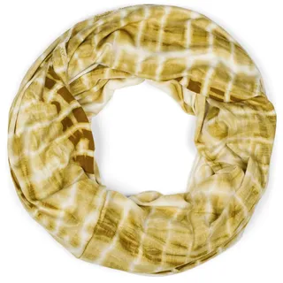 Stylebreaker "Loop Schal Batik Streifen", 1 Stk., khaki, weiß),