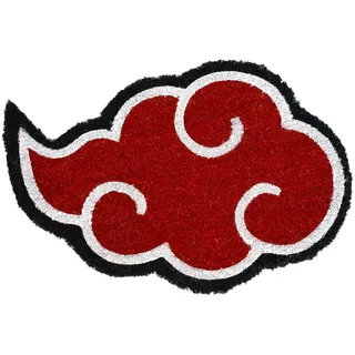 Grupo Erik Naruto Shippuden Akatsuki - Schmutzfangmatte ca. 40x60 cm - Fussmatte Lustig - Türmatte Innen Iron Maiden Merch