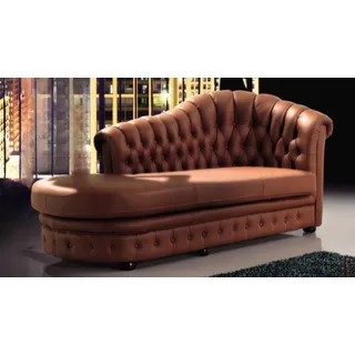 Chaiselongue Recamiere Liegesofa Relaxliege Relaxsofa Loungesofa Couchliege - Braun