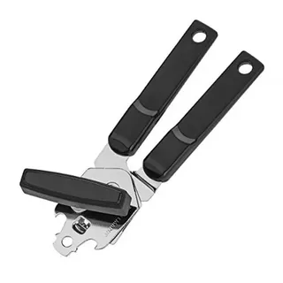 Fackelmann Zangen-Dosenöffner 19 cm, Schwarz , Silber