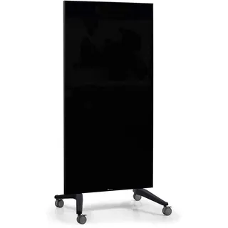 Legamaster mobile Glas-Magnettafel 90,0 x 175,0 cm schwarz