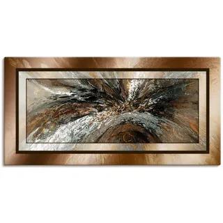 Artland Wandbild »Gold Abstrakt 1« Gegenstandslos 1 Stk. tlg. als Alubild, Outdoorbild, Leinwandbild, Poster in verschied. Größen, braun