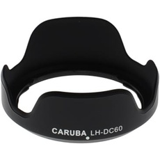 Caruba LH DC60 Schwarz, Gegenlichtblende, Schwarz