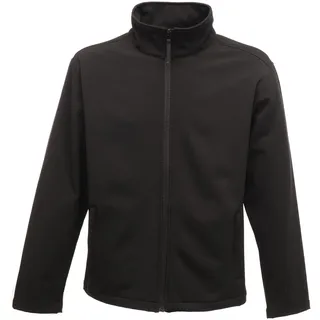 Regatta Klassische Softshell-Jacke für Herren, schwarz, Größe L (Herstellergröße: L)