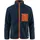 Fleece Navy/Autumn Leaf M