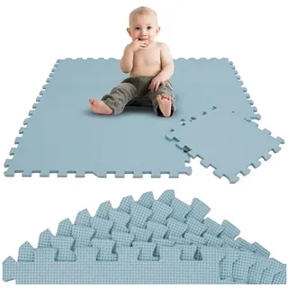 LittleTom Spielmatte Baby Puzzlematte - 30x30 Krabbelmatte Bodenmatte Kinderzimmer
