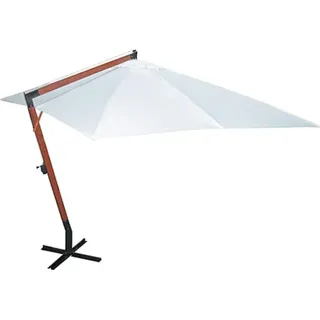 vidaXL Sonnenschirm 300x400 cm Weiß - Weiß