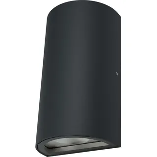 Osram Außenleuchte Aluminium 16,0 cm spritzwassergeschützt 700 lm dunkelgrau