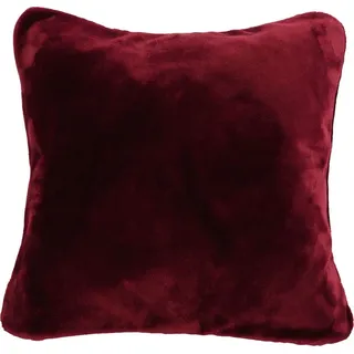 Gözze Premium Cashmere-Feeling Kissen 50 x 50 cm Rot