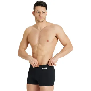 Arena Team Solid Badehose Boxer - Black / White - FR 85