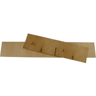 Siena Garden Rahmenteiler für Hochbeet 4 Bereiche braun