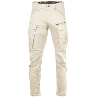 Skinny-fit-Jeans G-STAR "Jeans Rovic Zip 3d Regular Tapered", Herren, Gr. 33, N-Gr, weiß, Obermaterial: 97% Baumwolle CO. 3% Elasthan EL., Jeans Skinny-fit-Jeans