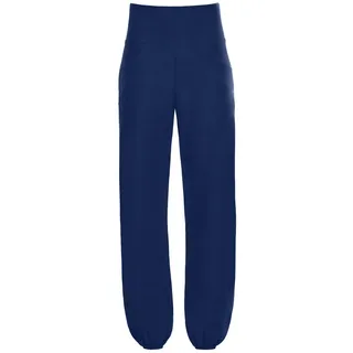 Winshape Damen Functional Light and Comfort Wide Leg Pants Cul102lc Lässige Hose, Dark Blue, XXL EU